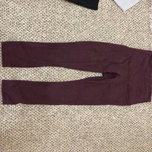 Size 4 high wasted cropped lulu leggings